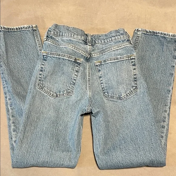 GAP Sky High Straight Blue Women's Jeans - Picture 4 of 5